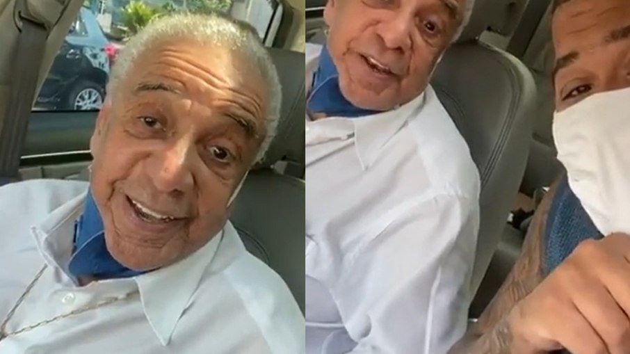 Agnaldo Timóteo foi internado dois dias após tomar a 2ª dose da vacina