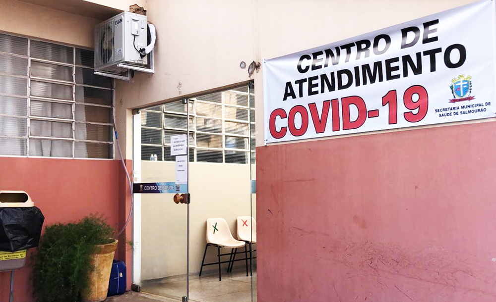 SALMOURÃO: Prefeitura instala Centro de Atendimento da Covid-19