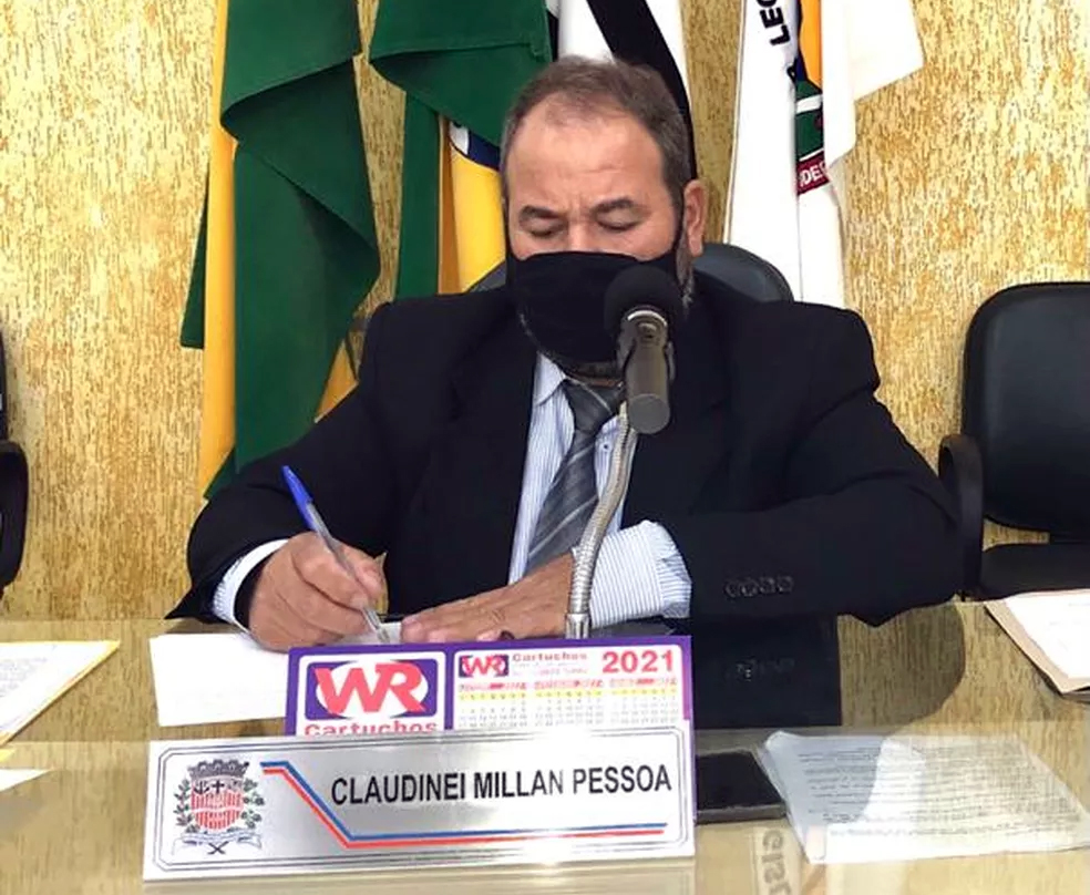 DRACENA: Presidente da Câmara Municipal é afastado temporariamente do cargo após testar positivo para Covid-19