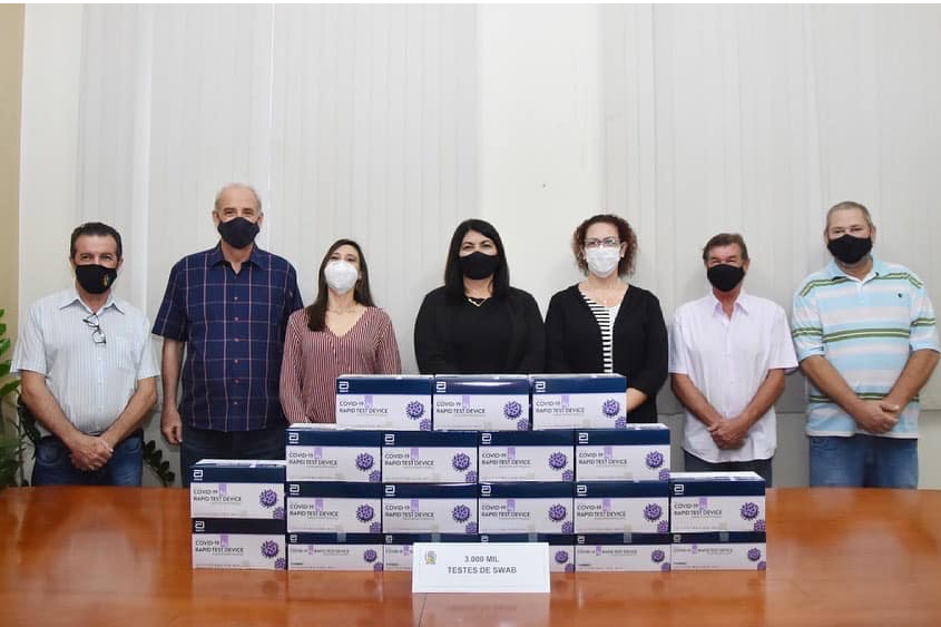 OSVALDO CRUZ: Município recebe e distribui exames SWAB repassados por deputados