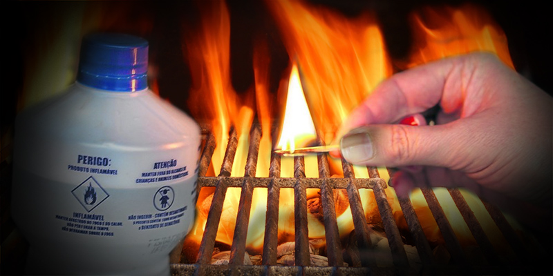 Morre menina de 2 anos que sofreu queimaduras após irmão derrubar galão de álcool ao acender churrasqueira