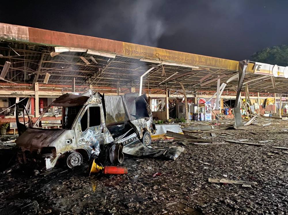 Morre uma das vítimas da explosão de caminhão em posto de combustíveis