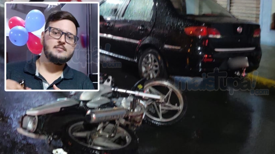 Motociclista morre em acidente