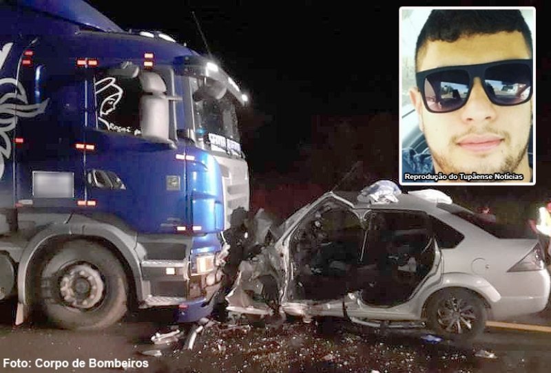 Homem morre em grave acidente na SP-284