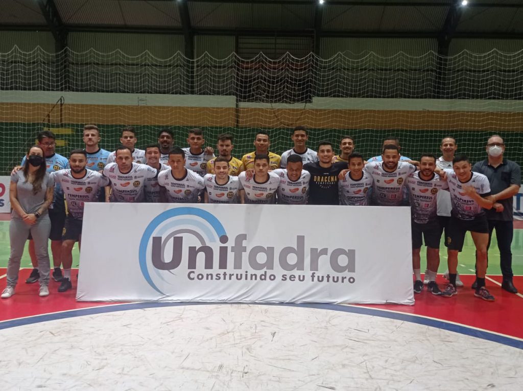 DRACENA: Unifadra completa cinco anos de parceria com o futsal