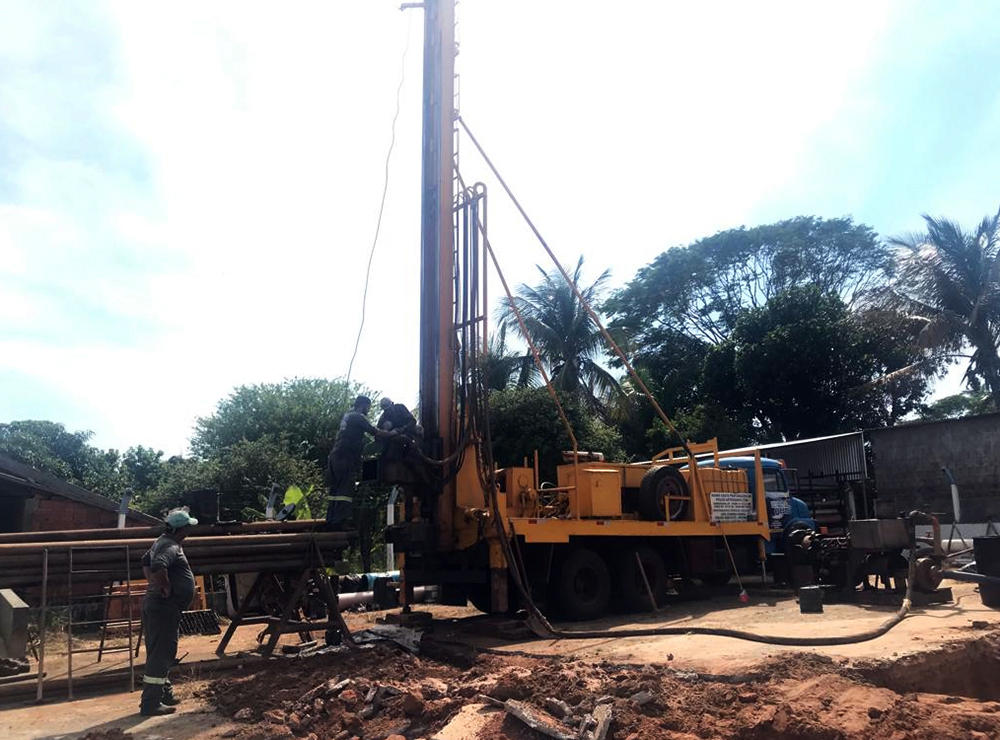FLÓRIDA: Sabesp perfura novo poço para ampliar captação de água no município