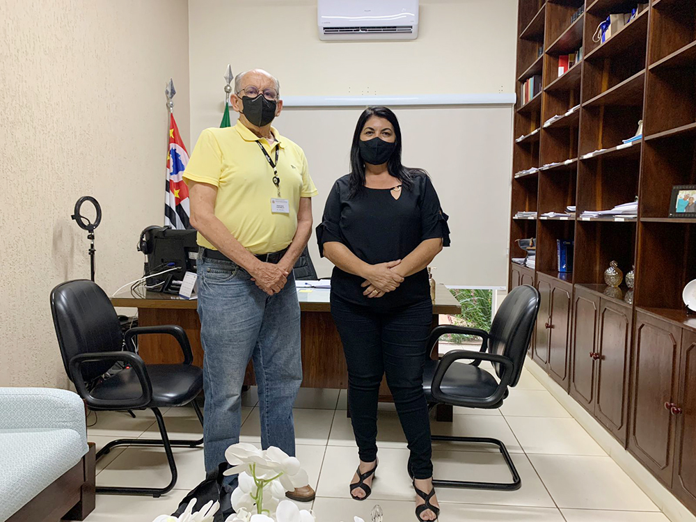 OSVALDO CRUZ: Diretor escritório regional da SDR visita a prefeita