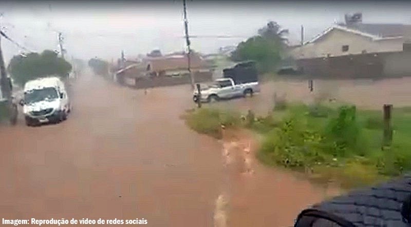 Chuva de 110 mm provoca prejuízos