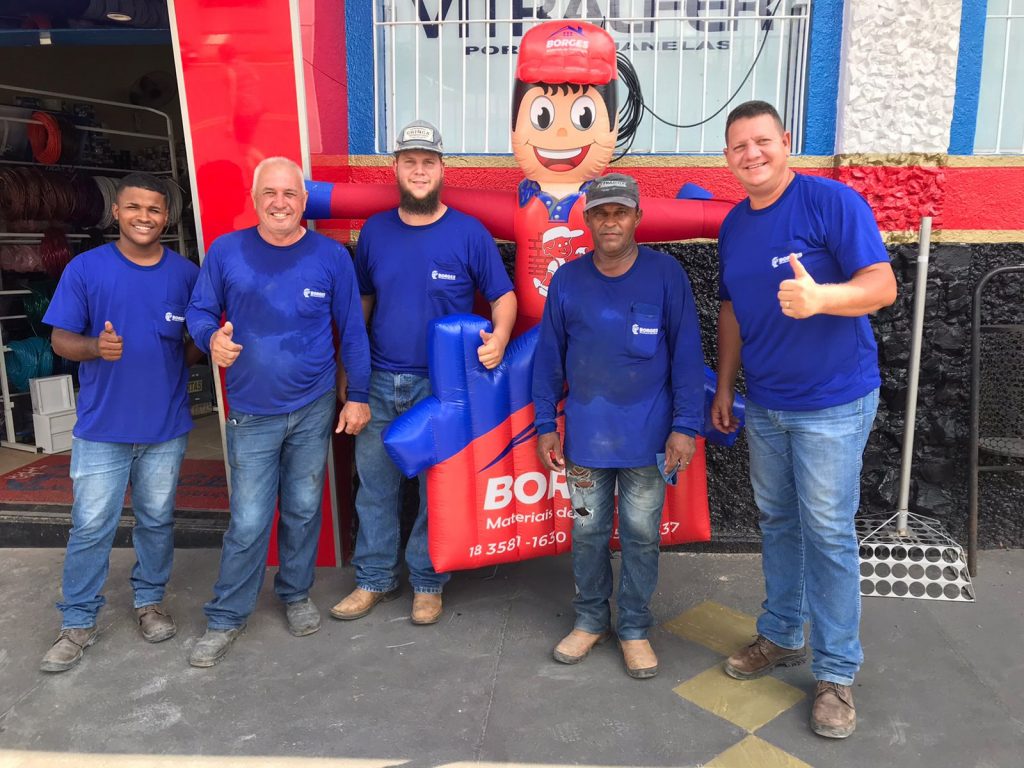 BORGES MATERIAIS é a maior e mais completa de Flórida Paulista
