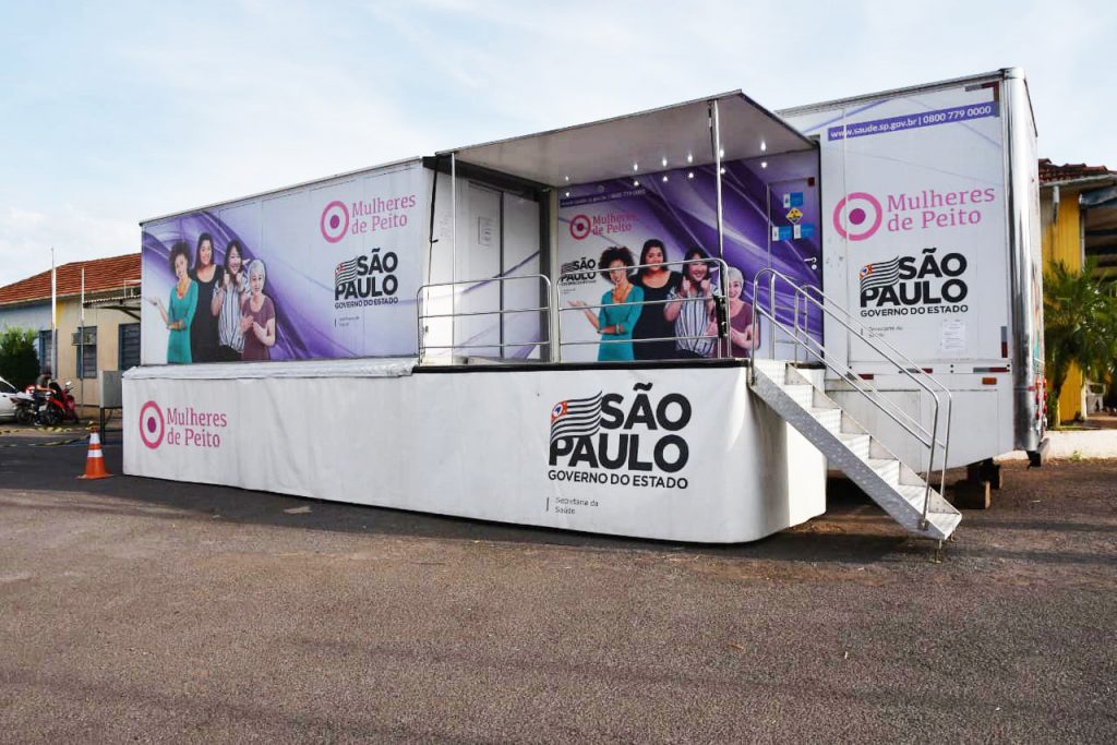 OSVALDO CRUZ: Carreta da Mamografia “Mulheres de Peito” atende na cidade até o próximo dia 15