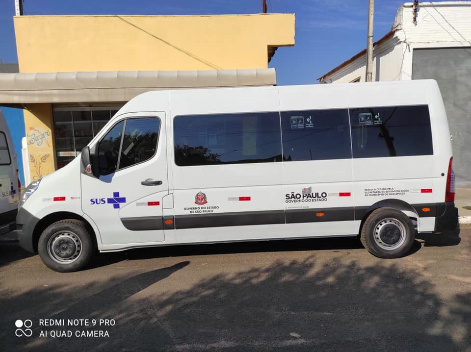 MARIÁPOLIS: Vans reforçam transporte de pacientes
