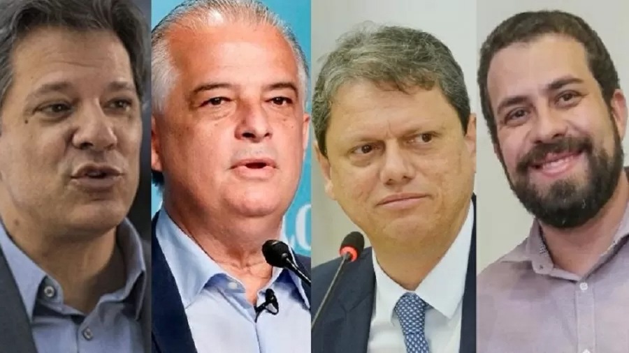 PESQUISA EM SP: Haddad tem 24%; França, 18%; Tarcísio e Boulos empatam