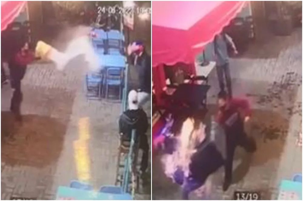 Jovem que ateou fogo e esfaqueou colega de trabalho é indiciado por tentativa de homicídio qualificado