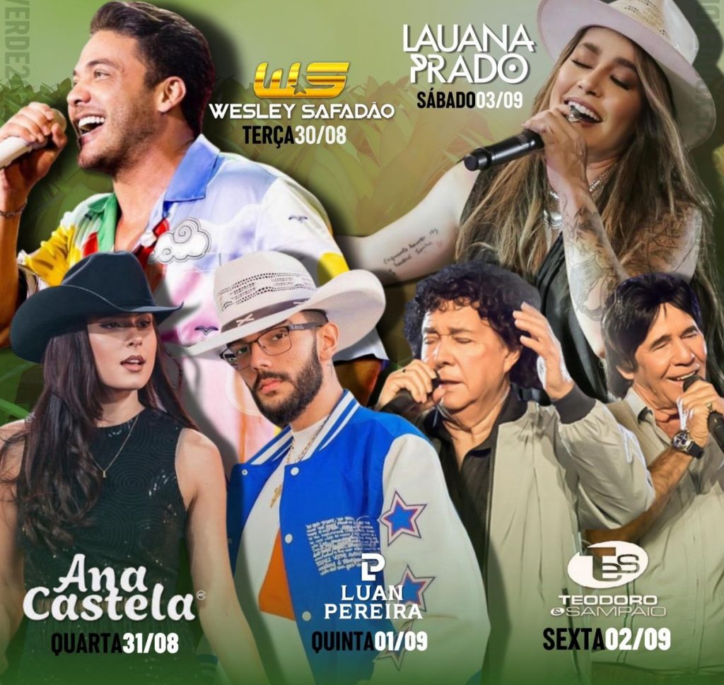 Shows da ExpoVerde 2022 gera grande repercussão na região