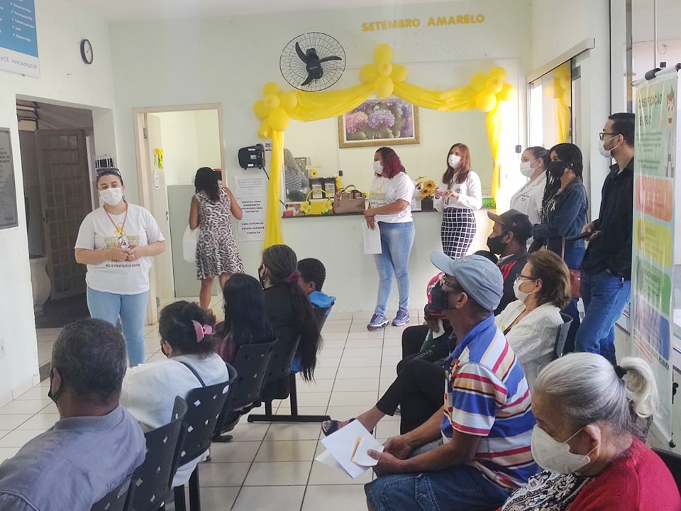 IRAPURU: Campanha Setembro Amarelo é realizada nas unidades de Saúde