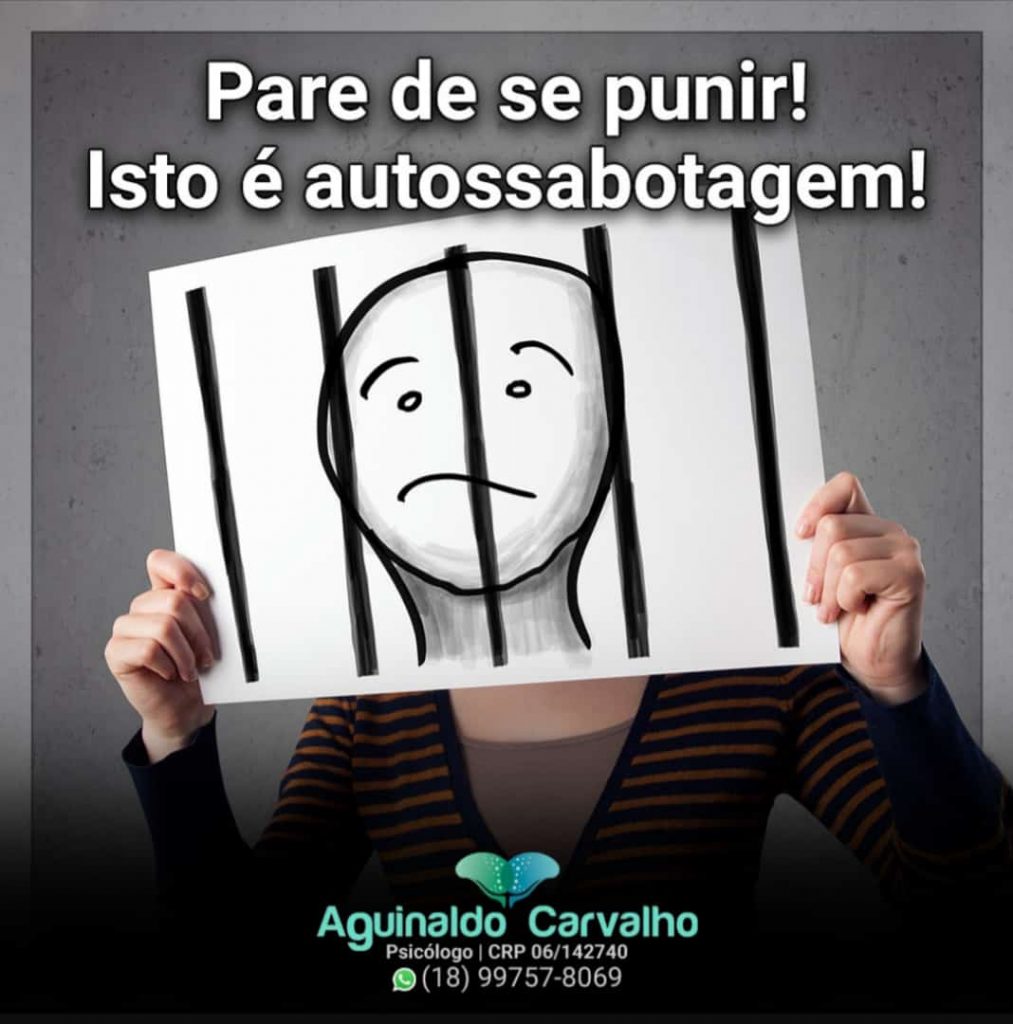 ARTIGO: Para de se punir! Isto é autossabotagem!