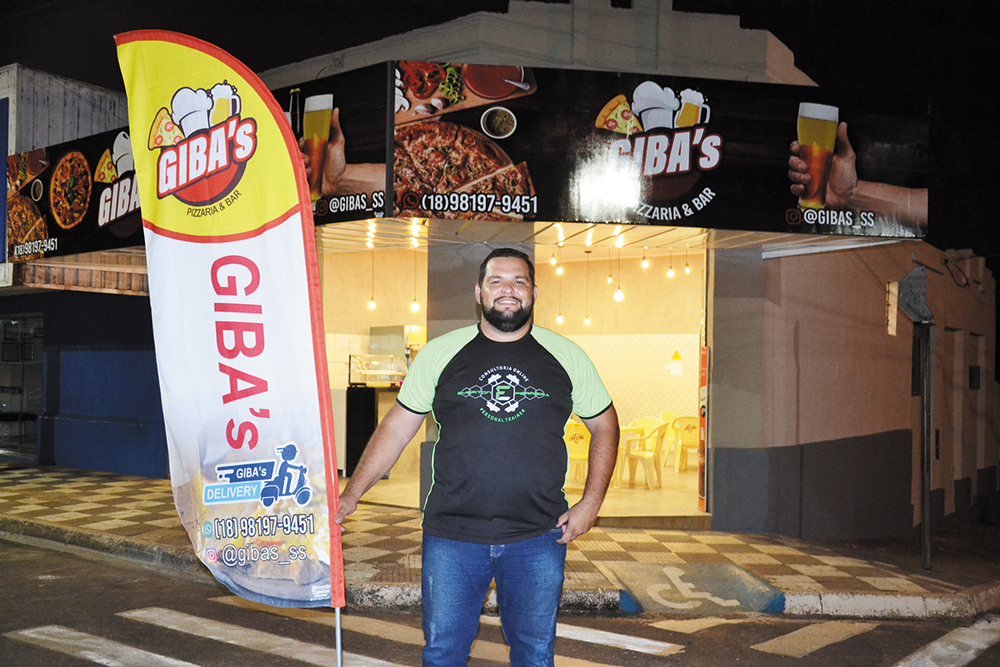 GIBA’S PIZZARIA em novo endereço e com novidades