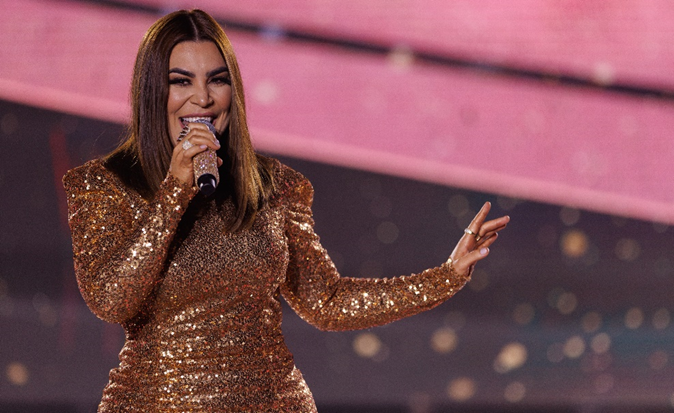 Naiara Azevedo grava DVD ao lado de MC Ryan SP, Ana Castela e Diego & Vitor Hugo