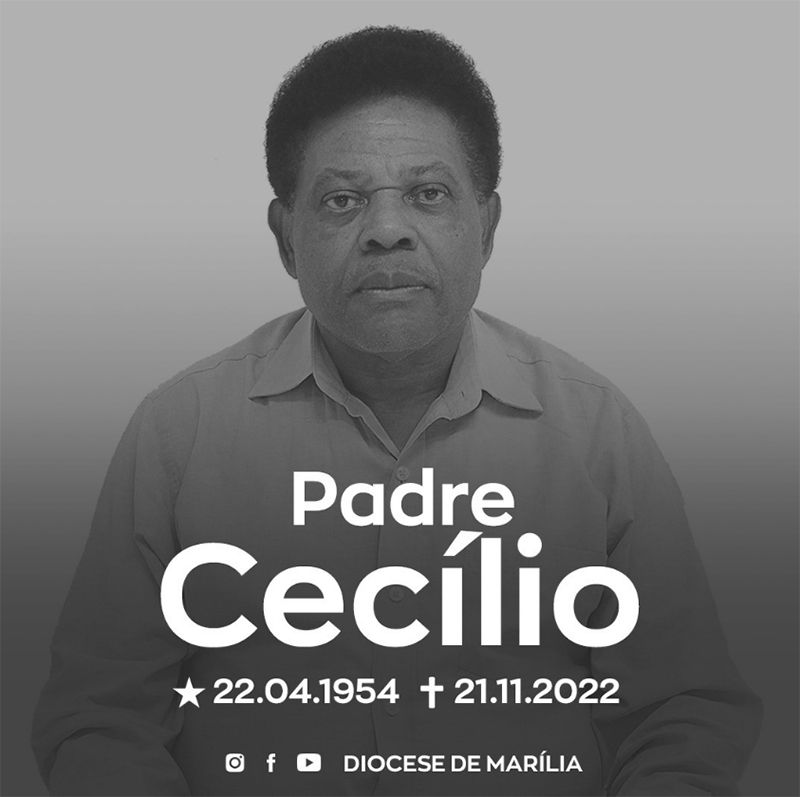 Padre da Diocese de Marília morre após sofrer mal súbito