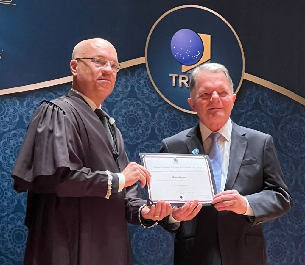 Único parlamentar da região de Presidente Prudente eleito, Deputado Mauro Bragato é diplomado pelo TRE/SP