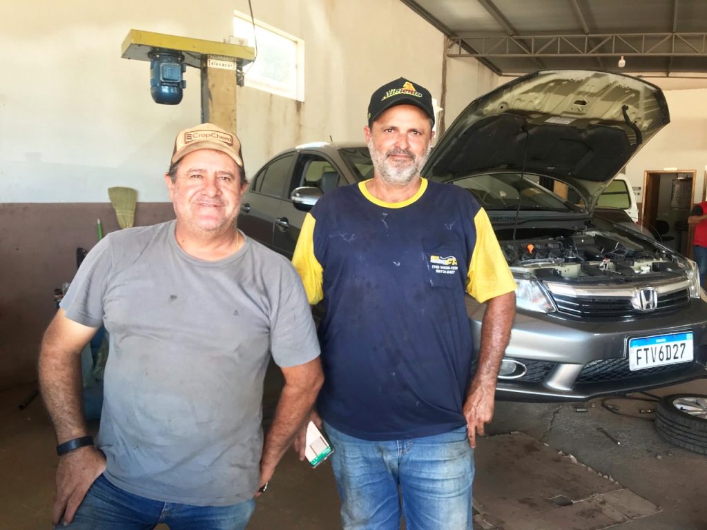 Fabinho e Renato estão há mais de 25 anos no comando da Mecânica FR