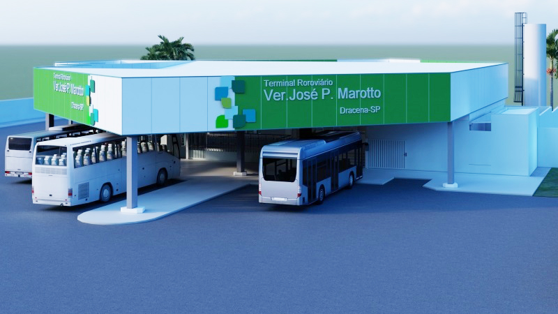 DRACENA: Reforma completa do terminal rodoviário é iniciada