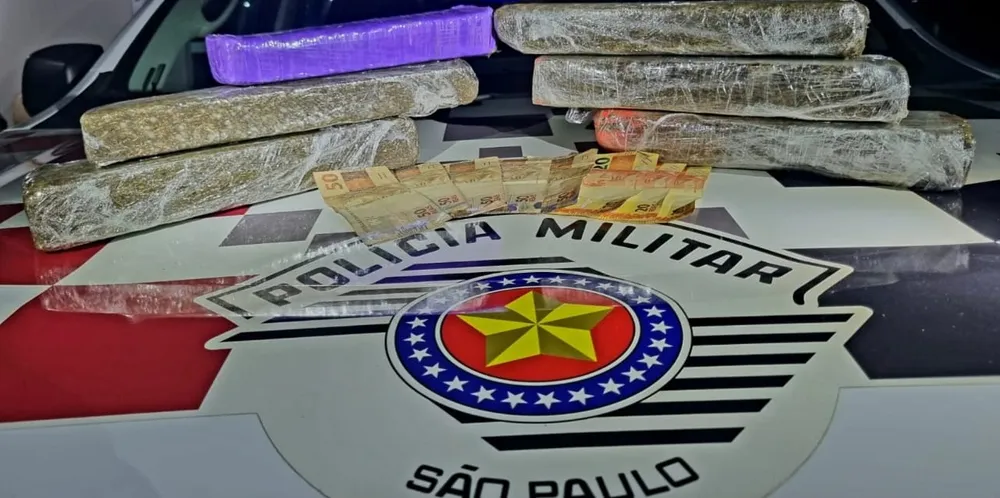 Três pessoas são presas com mais de 4 kg de maconha