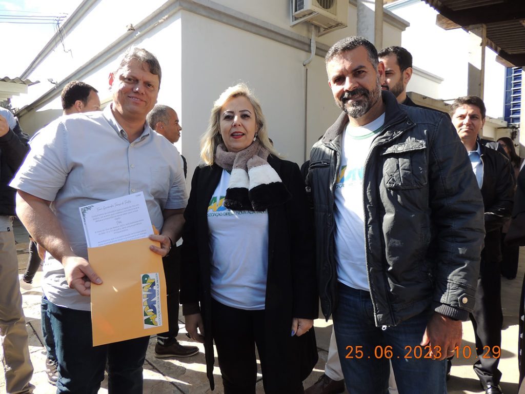 ADNAP convida governador Tarcísio de Freitas para nova visita a Nova Alta Paulista