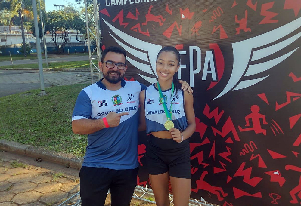 Atleta de Osvaldo Cruz é convocada para o Campeonato Brasileiro Escolar