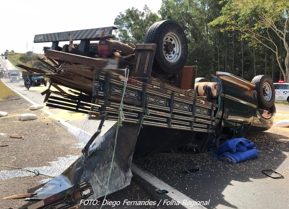 Grave acidente na SP-294 em Flórida Paulista