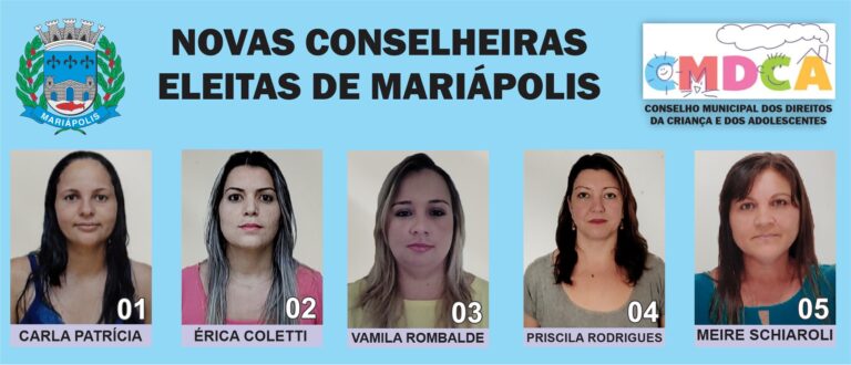 Eleitas as novas conselheiras tutelares em Mariápolis