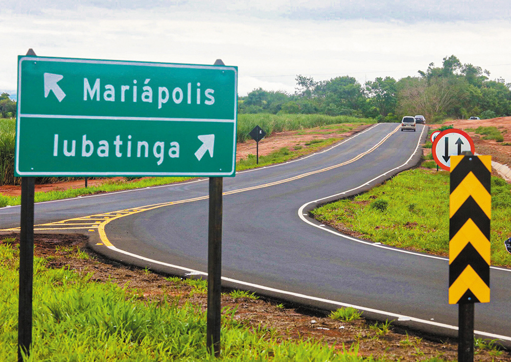 MARIÁPOLIS: Inaugurada pelo governador a pavimentação da vicinal ligando Mariapolis à Caiabu - Folha Regional