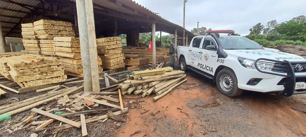 Madeireira é multada em mais de R$ 182 mil por irregularidades no estoque