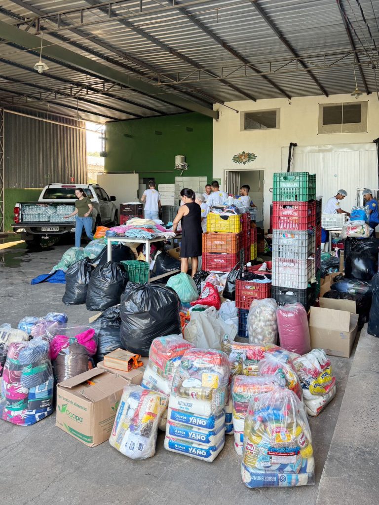 PARAPUÃ: Empresa Frutipolpa realiza com sucesso campanha solidária em apoio ao Rio Grande do Sul