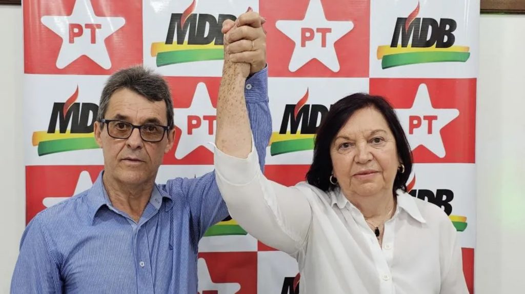 PARAPUÃ: PT e MDB lançam Sidney Teruel e Valdeci Lobo como pré-candidato a prefeito e vice