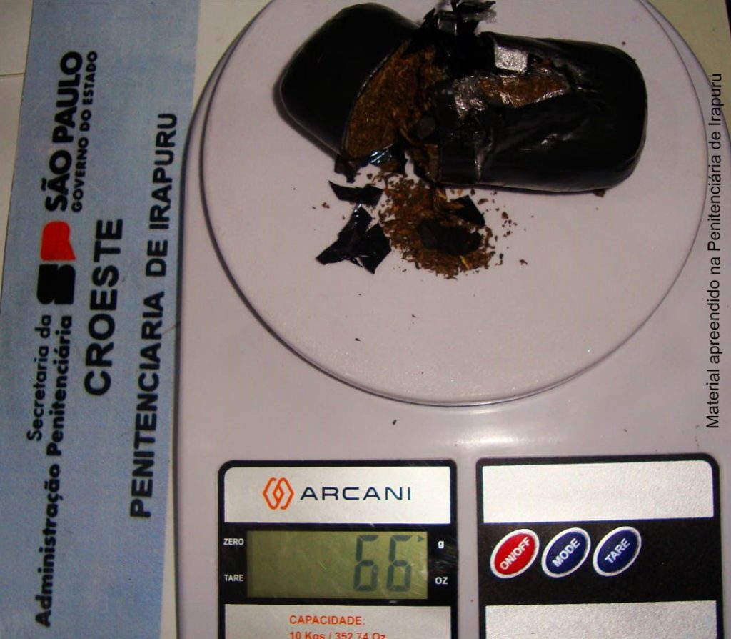 Visitante tenta entrar com maconha na Penitenciária de Irapuru