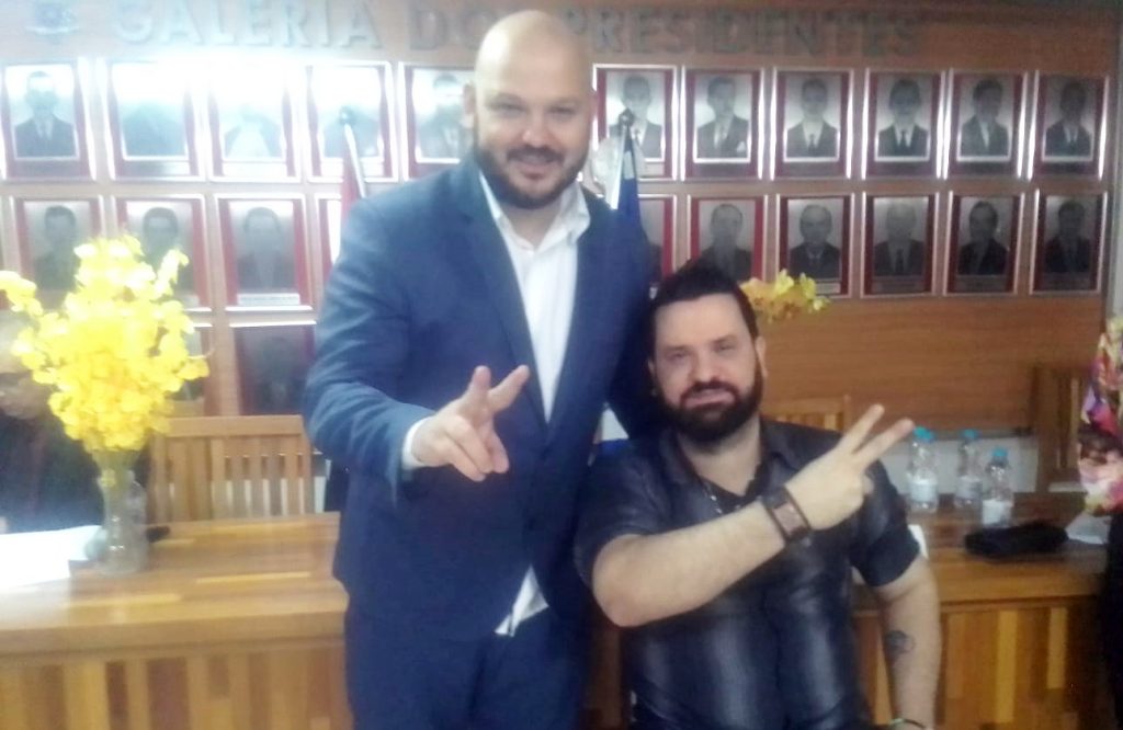 LUCÉLIA: Oficializada candidatura de Vinicius Bussi para prefeito e Michel Boiam para vice