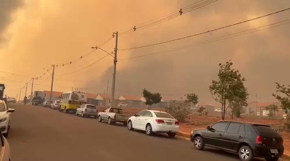 Em Lucélia e Salmourão, várias pessoas passaram mal devido à inalação de fumaça