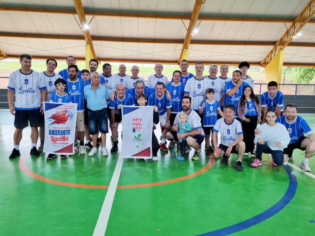 Lucélia recebe 4º Encontro de Jogadores de Basquete
