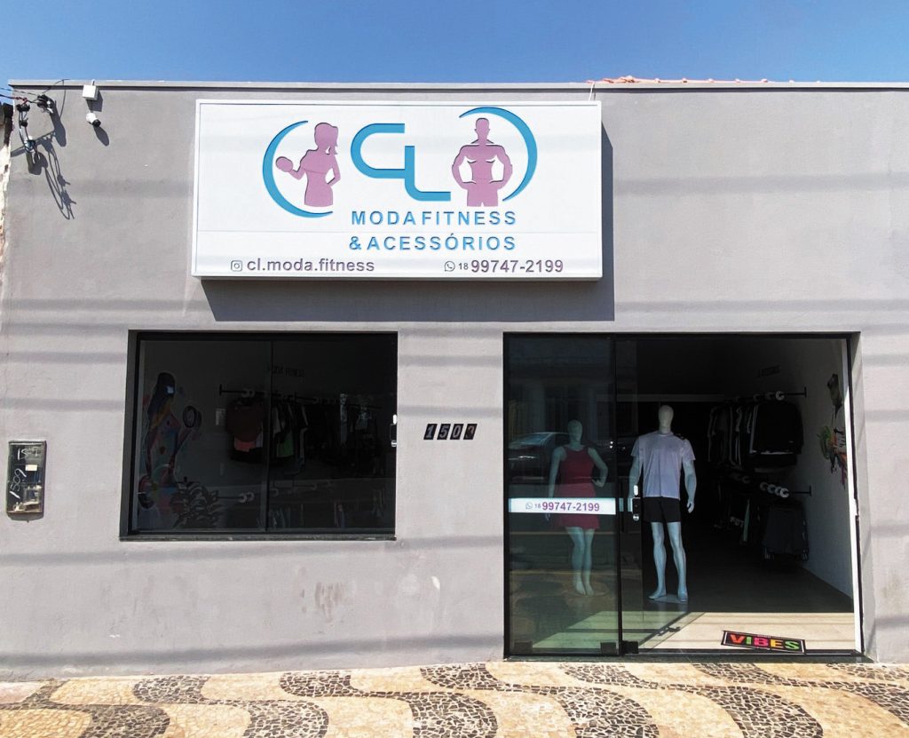 LUCÉLIA: CL MODA FITNESS a nova loja de roupas fitness