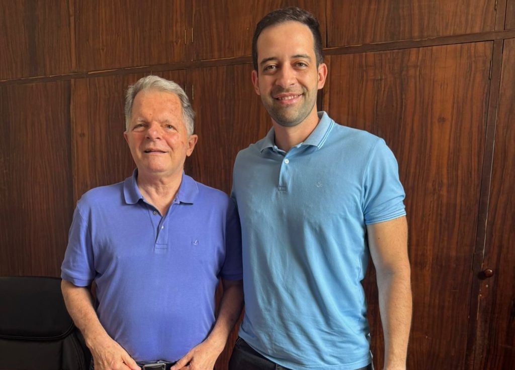 JUNQUEIRÓPOLIS: Prefeito eleito Neto Furini reúne-se com o deputado Mauro Bragato