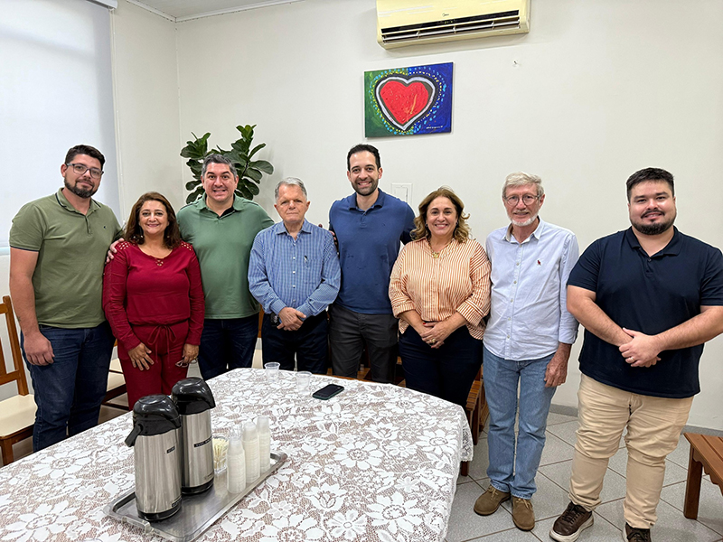 JUNQUEIRÓPOLIS: Deputado Mauro Bragato é recebido por autoridades e representantes de entidades