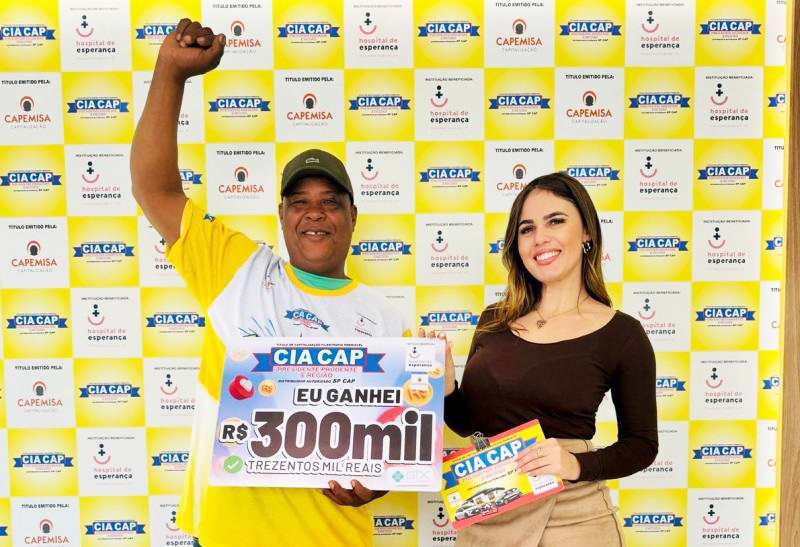 Luceliense vencedor do CIA CAP recebe prêmio de R$ 300 mil em Presidente Prudente