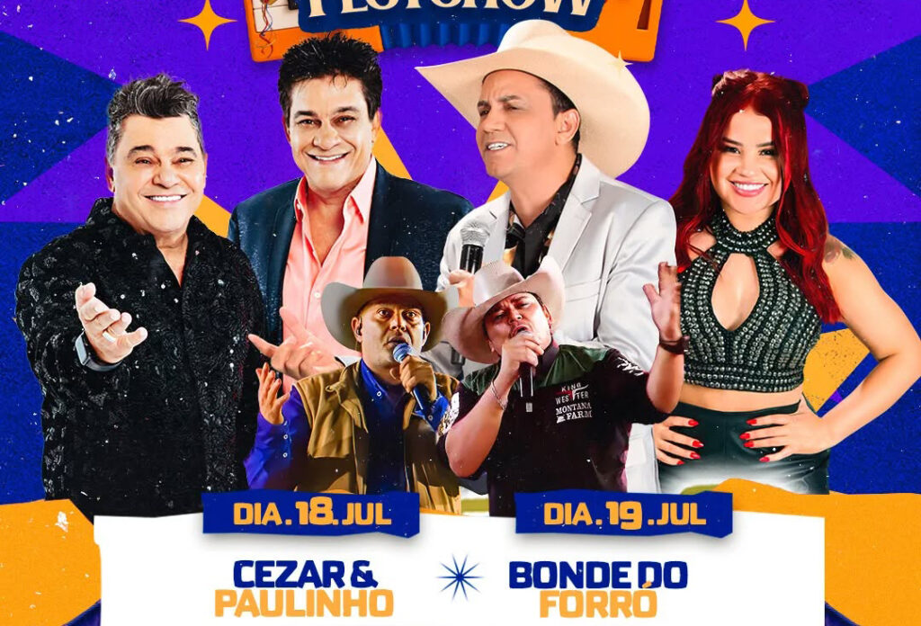 SALMOURÃO: Julina Fest Show tem inicio hoje com show de Cezar e Paulinho