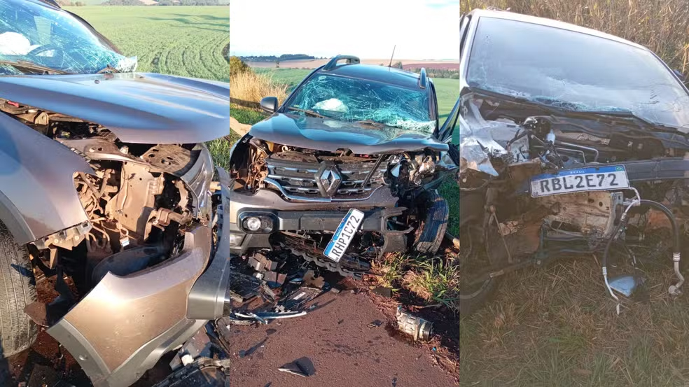 Acidente com caminhão e três carros deixa seis feridos na BR-369