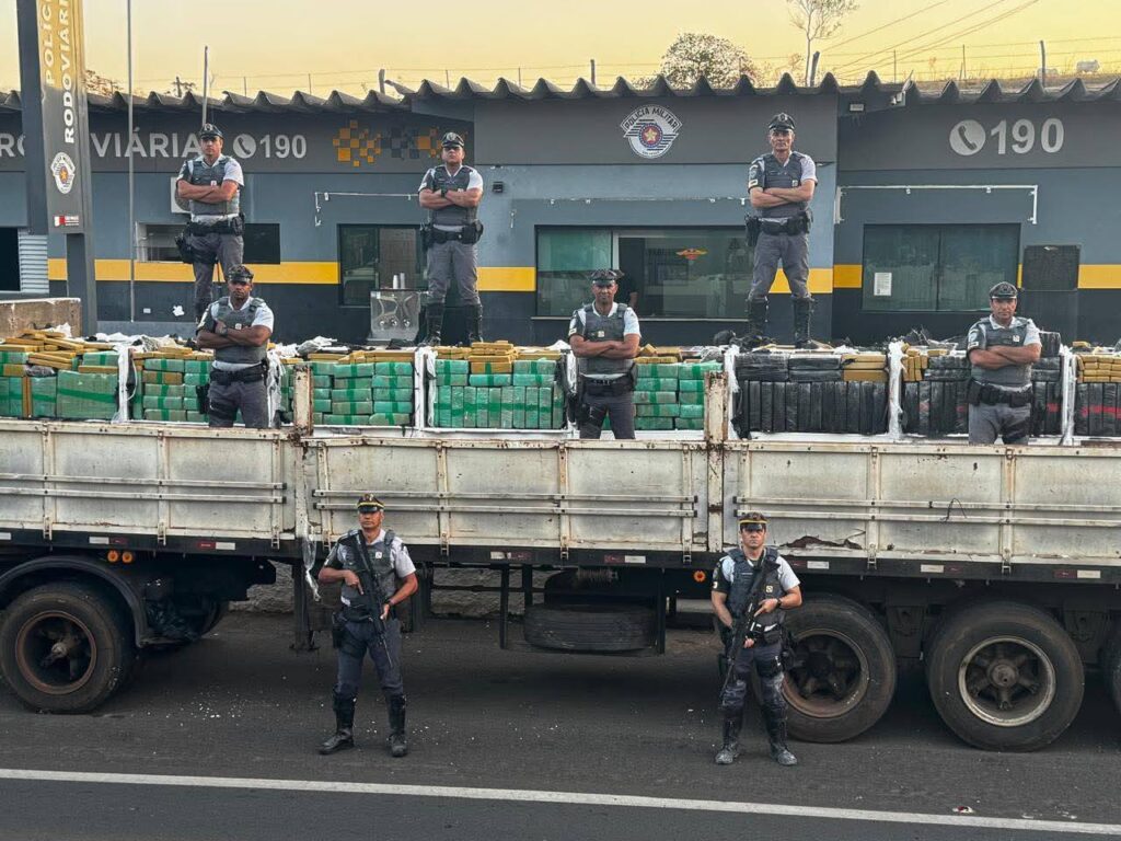 Com quase 8 toneladas de droga que iria para o Rio de Janeiro, homem é preso em Adamantina