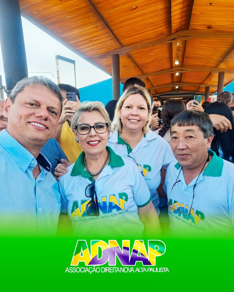 ADNAP participa de dois eventos com o governador Tarcísio de Freitas