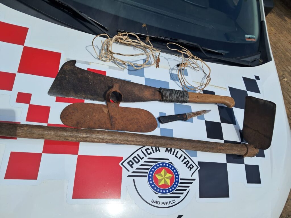 FLÓRIDA: Polícia Militar prende homem em flagrante por furto em sítio