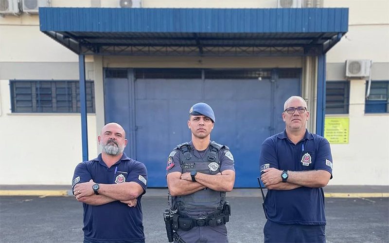 25º BPM/I realiza visita institucional à Penitenciária de Flórida Paulista