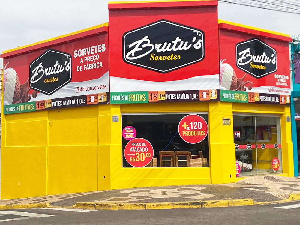 LUCÉLIA: BRUTU’S SORVETES inaugura com preços de fábrica